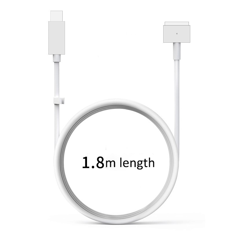 Тип c до Магнитная 2 1,8 м кабель-Переходник usb c Магнитный зарядный кабель для macbook pro 100W