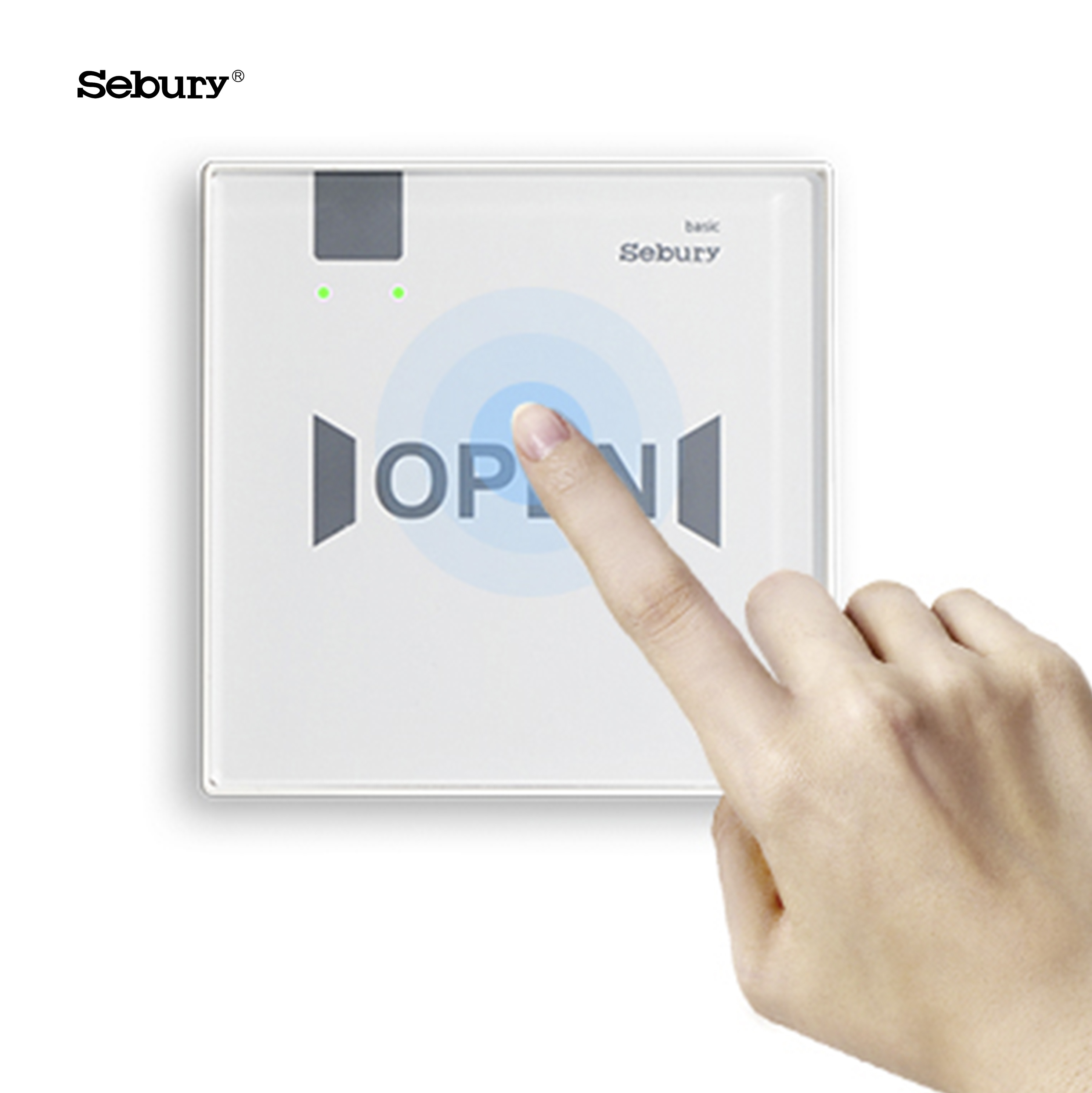 Sebury беспроводной без сенсорный выключатель панель приложение Wi-Fi или с дистанционным управлением по Bluetooth Кнопка Exit (выход) для контроля допуска двери