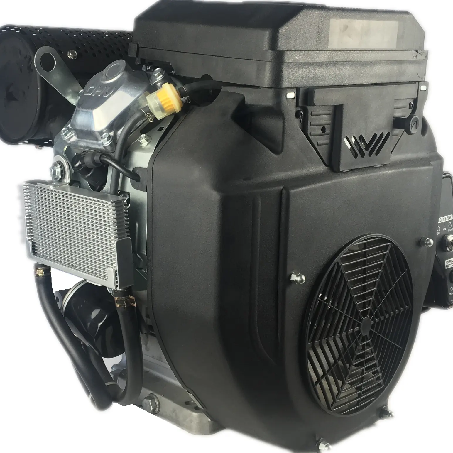 hot selling 25hp 27hp electric and recoil gasoline engine