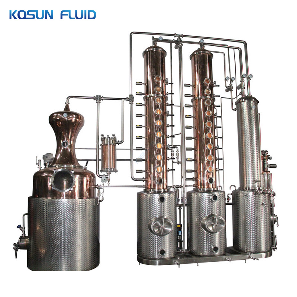 KOSUN водка, Джин, виски для продажи, медный горшок, оборудование для дистилляции алкоголя
