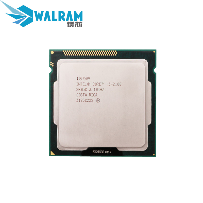 Использоваться для настольных ПК процессор 2nd gen Intel Core i3 2100 2120 2130 процессор 3,1 ГГц 3,3 ГГц 3 Мб кэш-память двухъядерный разъем 1155 Настольный I3 процессор