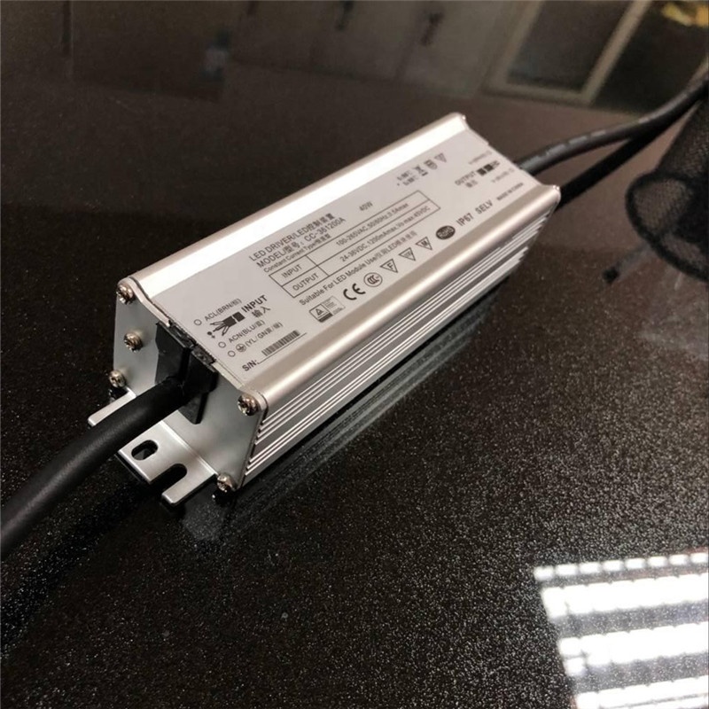 Водонепроницаемый 45 Вт Светодиодный драйвер 350ma 75-130vdc ip66 ip67 источник питания постоянного тока