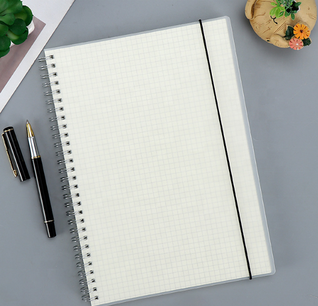 Cheap Custom Logo Spiral Journal Notebook Blank Dot Grid Lined Pages For School