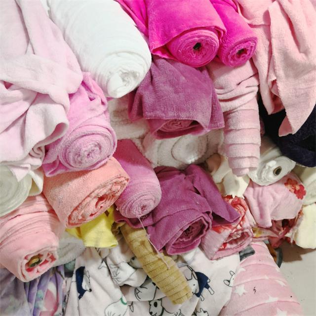 Polyester Microfiber Cotton Flannel Stock Lot Fabric