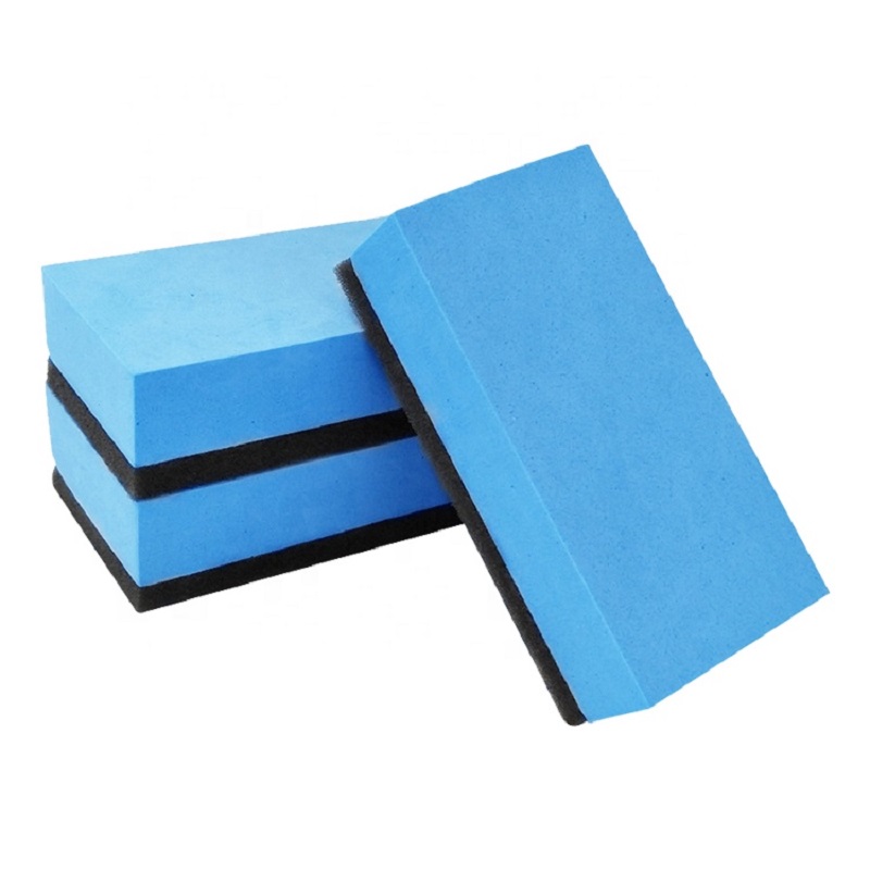 Manufacturer Wholesale Hardness Car Cleaning Ceramic Coating Applicator Crystal Sponge For Paint Coating