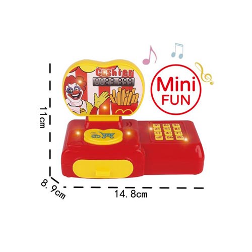 Baby Toys Girls Play Small Supermarket Cash Register Toy Set For-kids