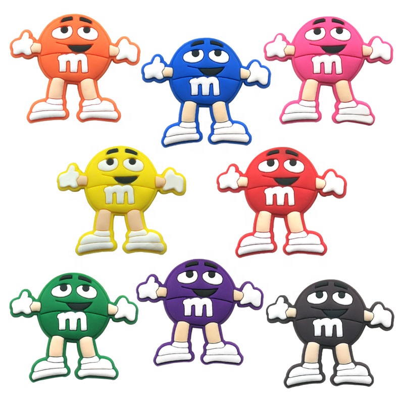 Wholesale PVC shoe charms Custom designer charms for clog sandals charms and bracelet gifts for kids