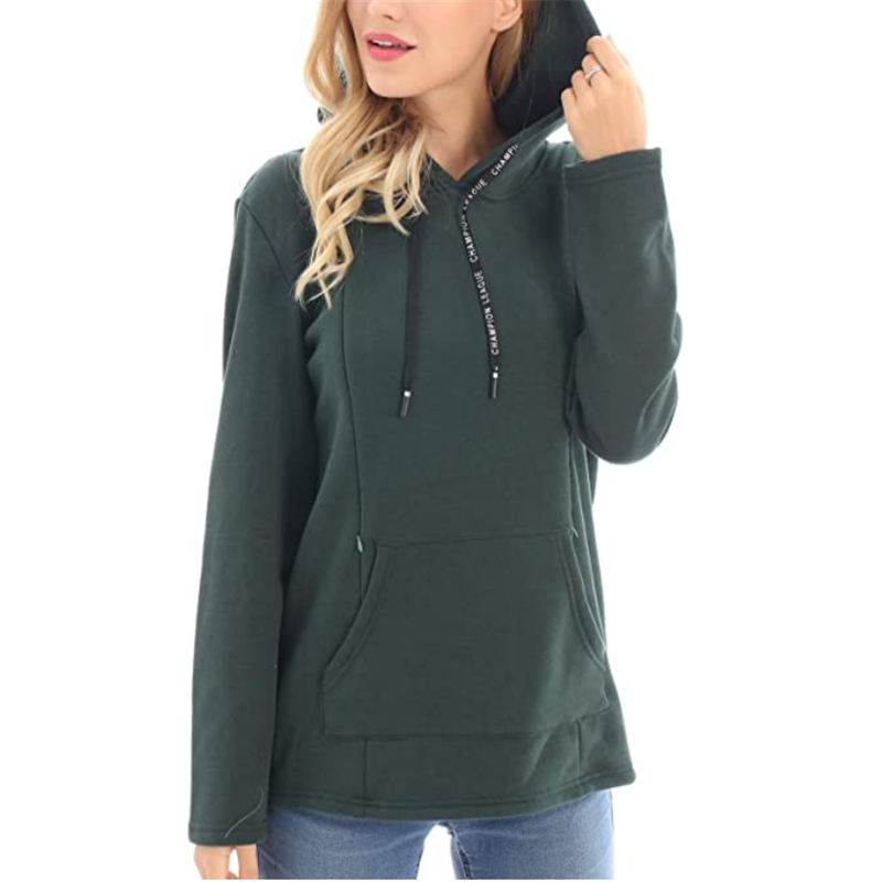 Breastfeeding maternity long sleeve fall wholesale cotton women sweatshirt cheap hoodie for nursing