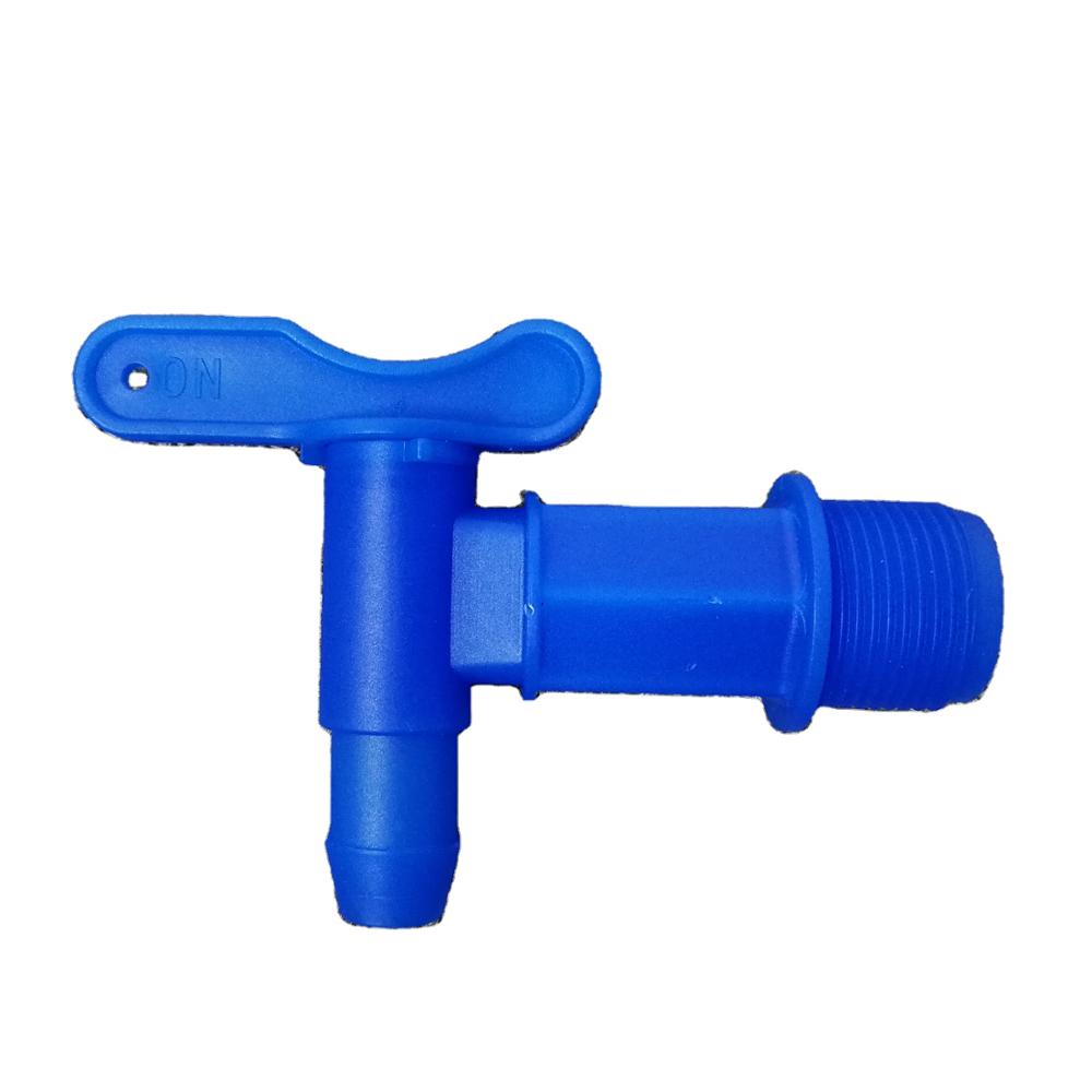 Plastic quick serve water faucet