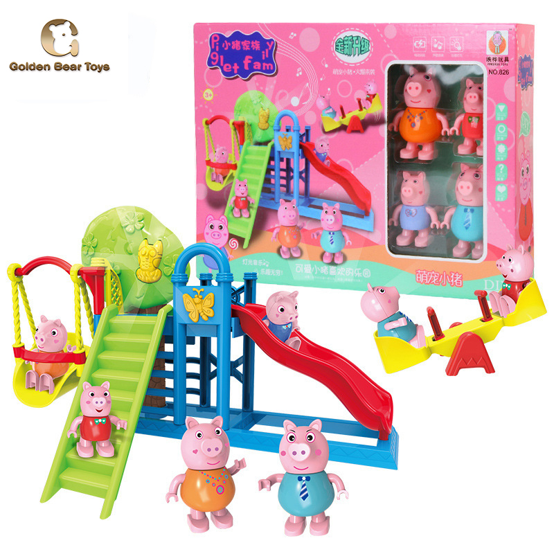Оптовая продажа, детский игровой домик, игрушки, милый Pepa Pig, кукла, набор игрушек, детские развивающие игрушки