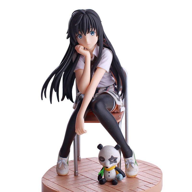 Аниме экшн-фигурки Yukinoshita Yukino, игрушки «Мой Подросток», романтическая комедия, SNAFU, ПВХ