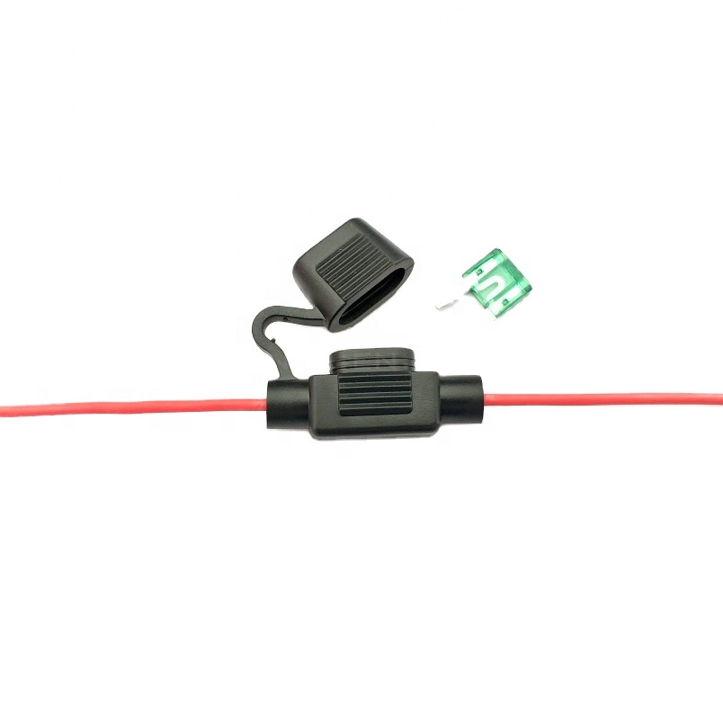 waterproof auto fuse holder with wire