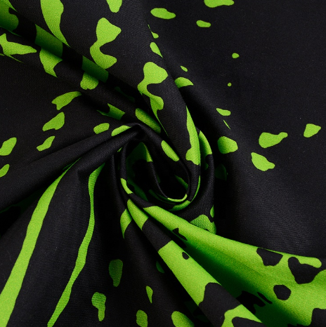 Wholesale ready made personalized digital woven fancy 100 cotton twill cloth fabrics abstract printed