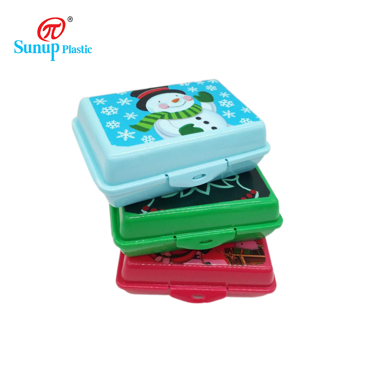 High Quality Children Portable Lunch Plastic Storage Plastic Box