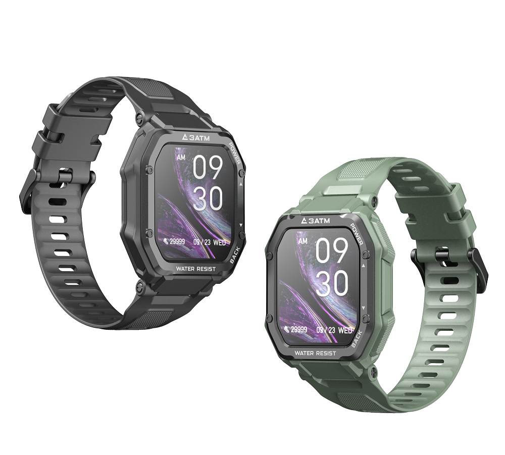Outdoor Smart Fitness Watch C16 Blood Pressure 3ATM Waterproof Watch Men Sport Long Standby Time Smart Bracelet