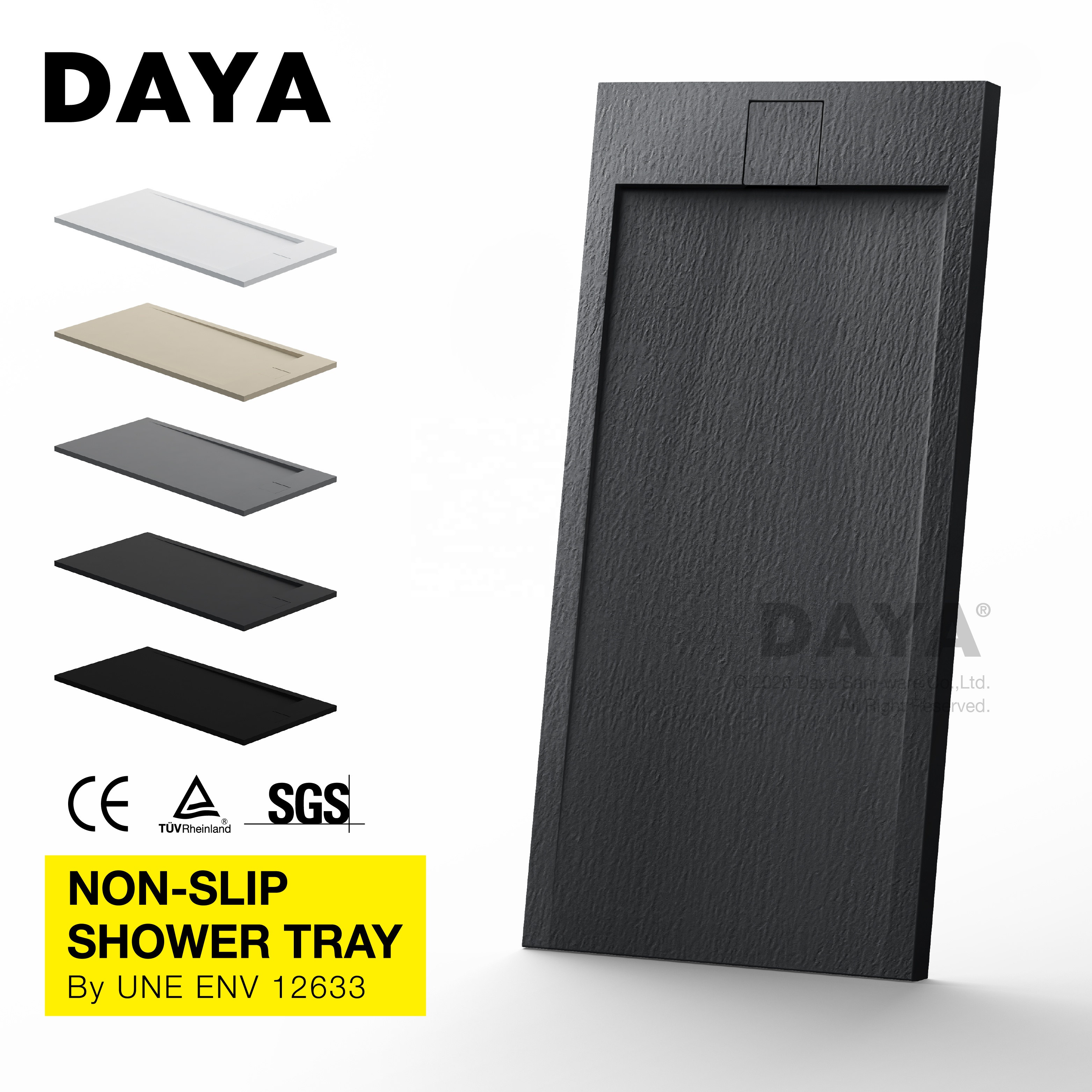 DAYA, Италия, эксклюзивный дизайн, душевая кастрюля, основание, отделка, поднос для душа