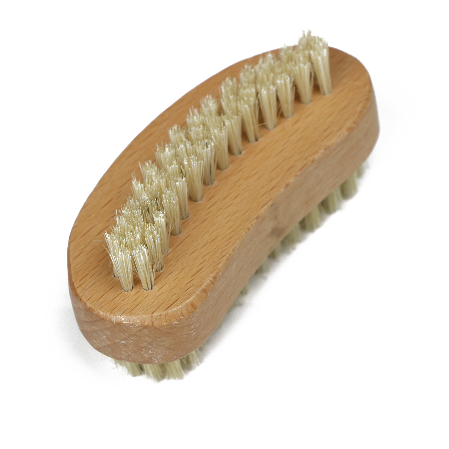 Moon Shape Nail Brush With Soft Bristles Two-side Firm Scrub Brush For Toes And Nails Foot Exfoliation Nail Care Brush