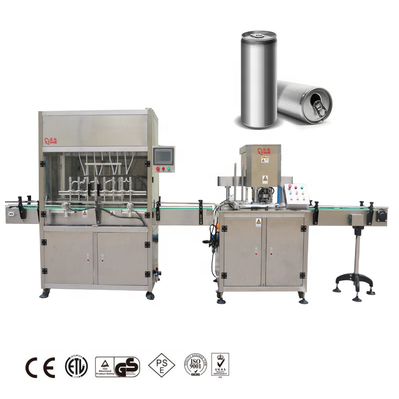 Automatic 6 head beer bottling machine or beer bottle filling machine for sale