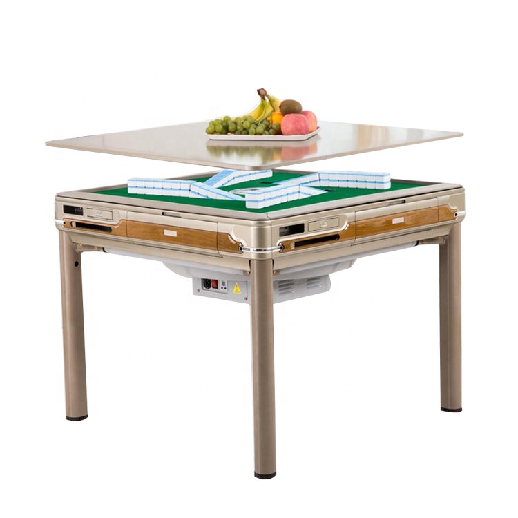 Hot sale family entertainment leisure automatic mahjong table