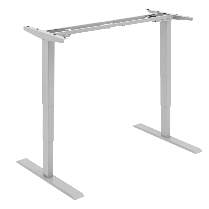 Electric Height Adjustable Table Standing Desk Frame Computer Office Desk with Dual Motor