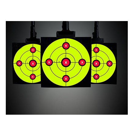 8 inch Stick Splatter Reactive Self Adhesive Shooting Targets Sticker
