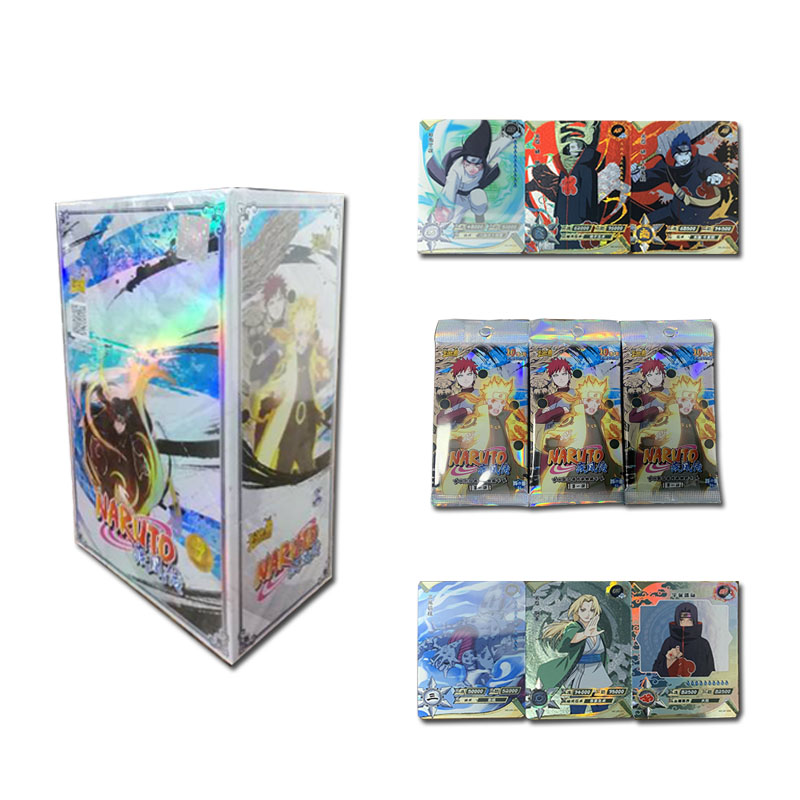 Оптовая продажа, Kayou шина 4 Wave1 SL TCG, коробка для карт, бустер Kayou, коллекция Shippuden, солдат, глава, звездное наследие, открытка для хокага