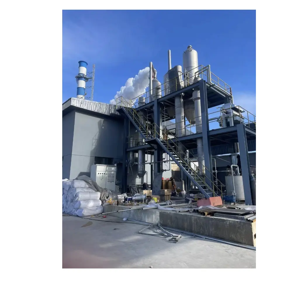 Environmental Disposal Cost Reduction Industrial Vacuum Evaporator Plant Better than MVR Single Effect