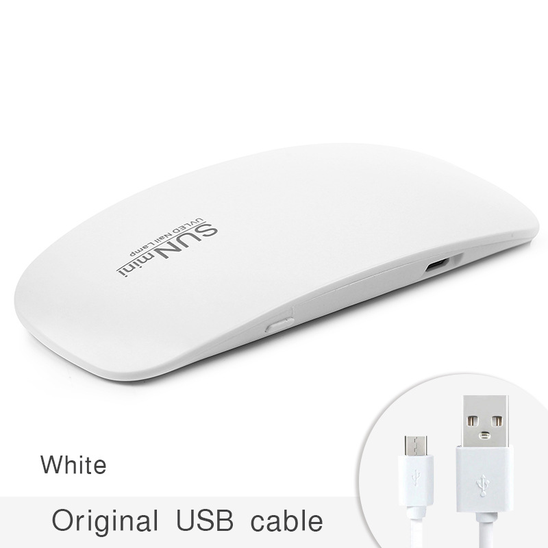 Мини USB фототерапевтический аппарат для маникюра и мыши для ногтей, сушилка для клея, светодиодная портативная лампа для выпечки
