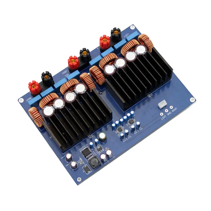 Taidacent 1200W TAS5630 Amplifier OPA1632 Fully Differential Amplifier Class D 2.0 High Power Digital Power Amplifier Board