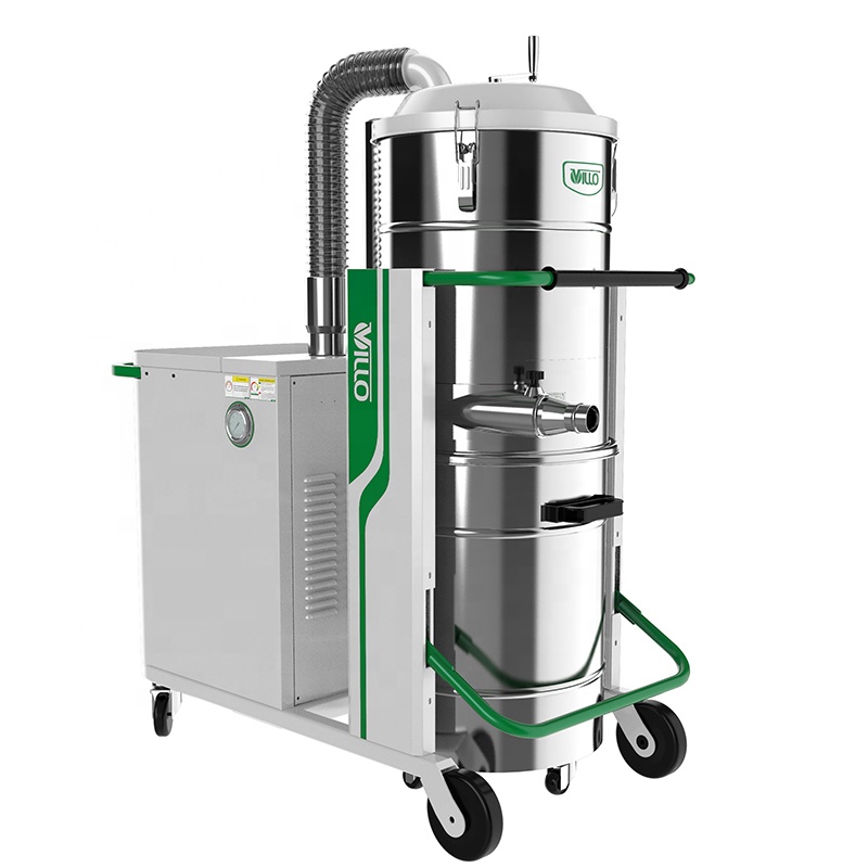 5.5kW VILLO Manual Filter Cleaning Dust Collection Equipment Industrial Vacuum Cleaner