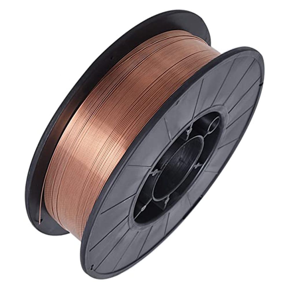 Professional Supply Aws 0.8mm 1mm 1.2mm 2.8mm CO2 MIG Copper Coated Mig Welding Wire Er70s-6 5kg 15kg
