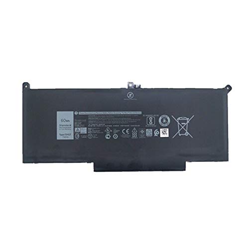 Szhyon 7,6 V 60wh OEM F3YGT Аккумулятор для ноутбука совместимый с DELL Latitude 12 7000 7280 7480 DM3WC 0DM3WC 2X39G от szhyon