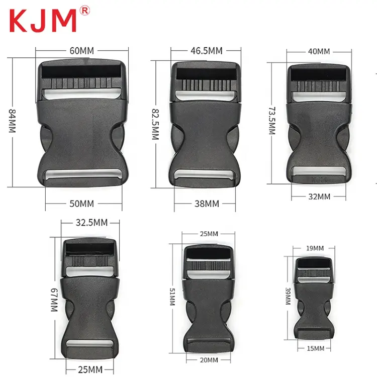 Motorcycle Bicycle Plastic Safety Quick Release Helmet Buckle