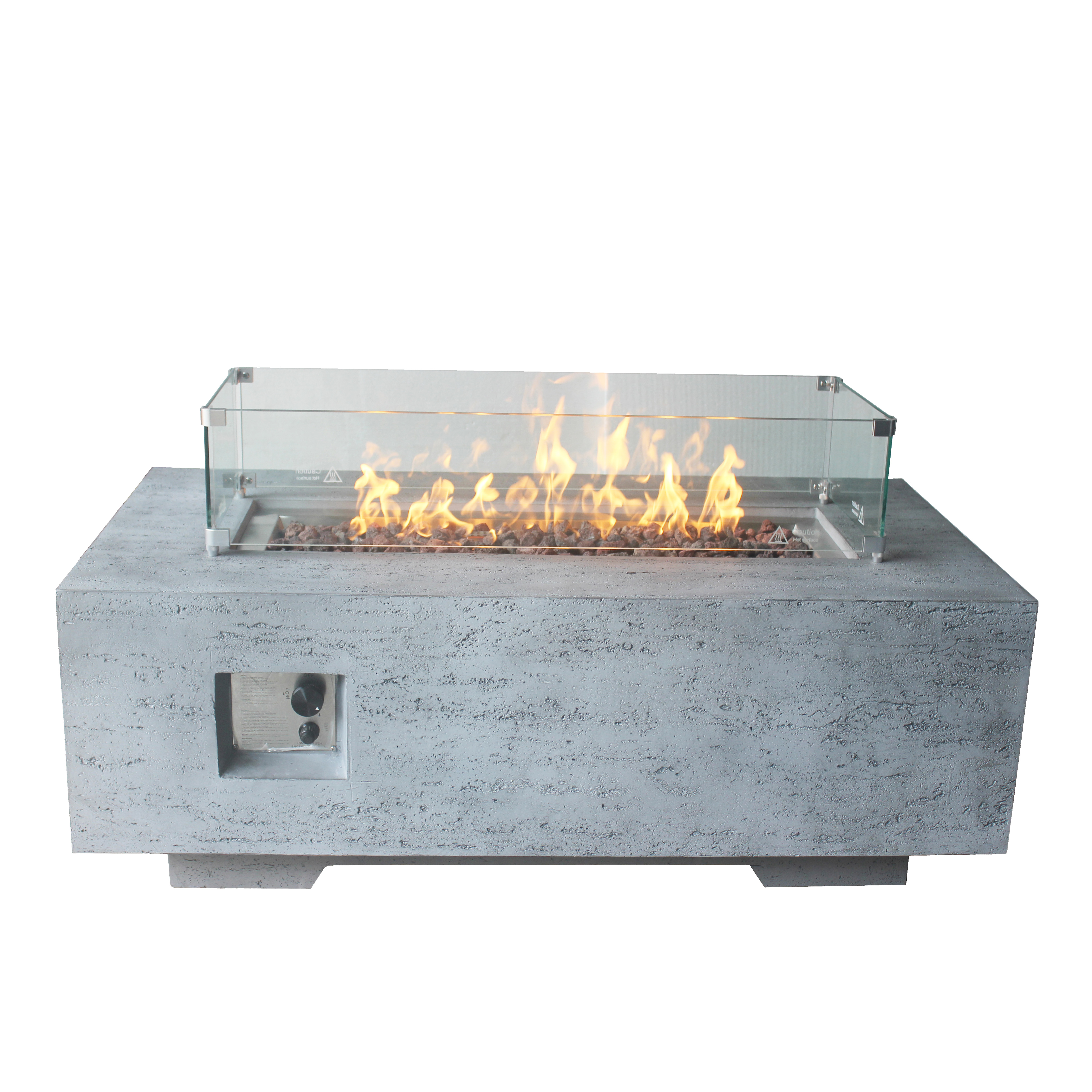 Modern New Design Fire Pit Coffee Table Outdoor Accept Customized