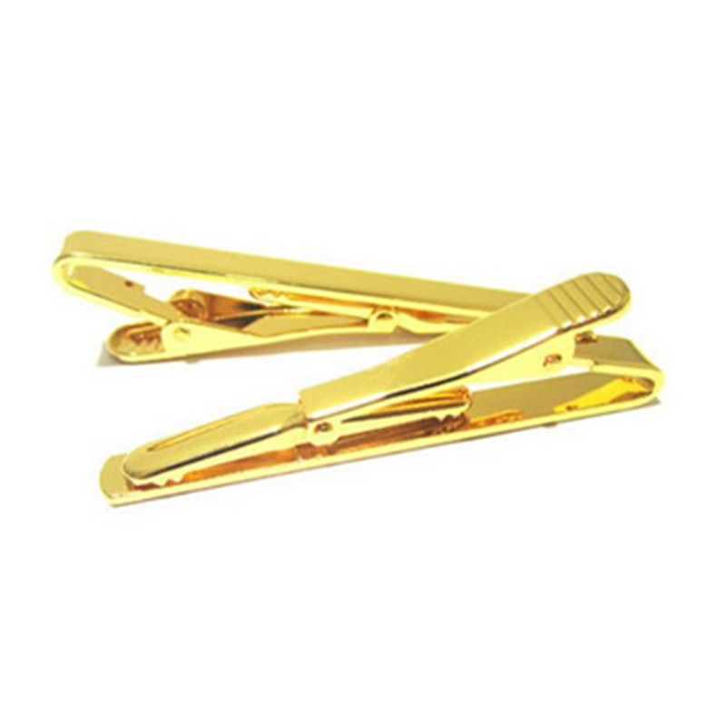 Various Designs Option Classic Simple Nickel Plated For Men Business Unique Necktie Clip Clasp Blank Metal Tie Clip