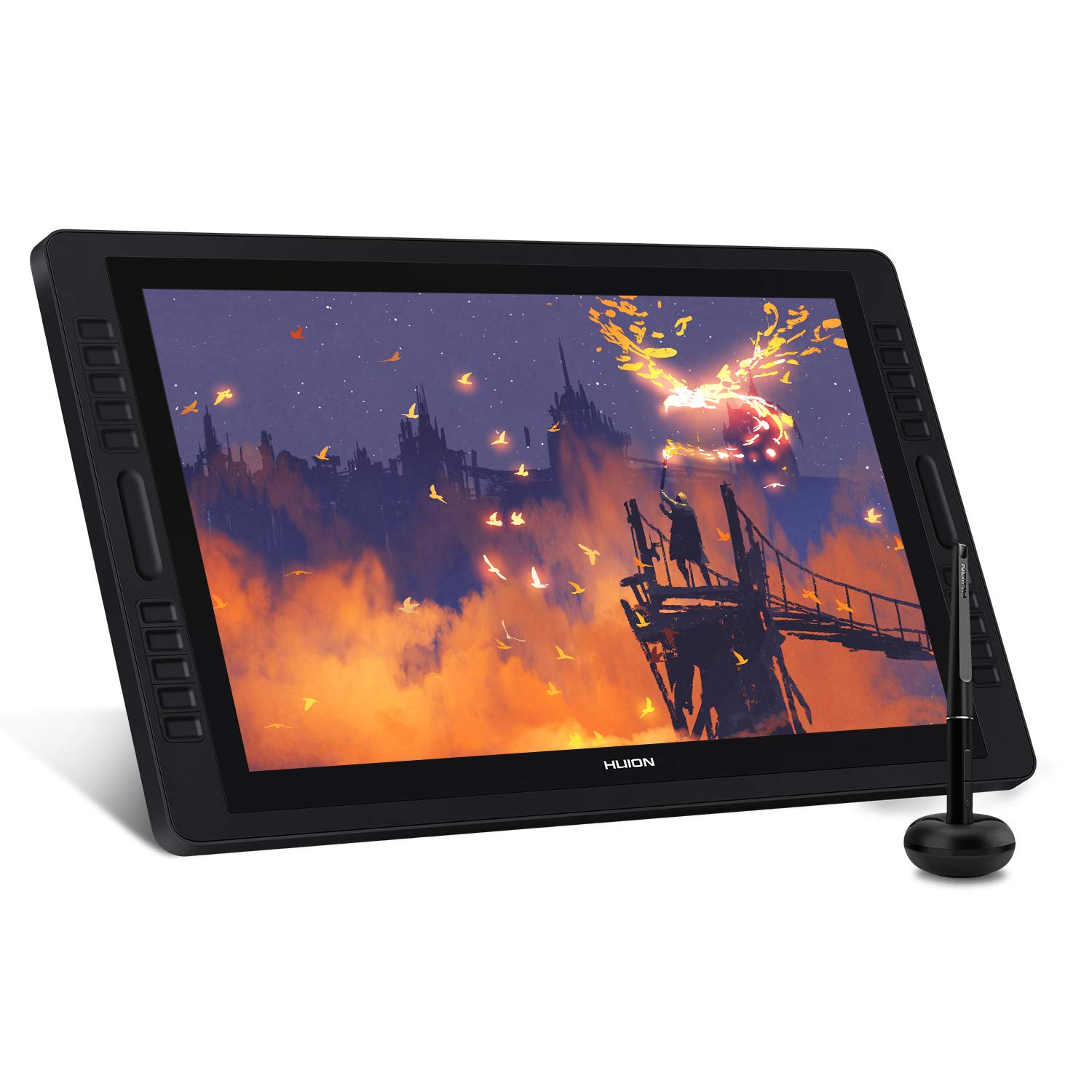 В наличии на складе HUION KAMVAS PRO22(2019) сенсорный экран планшет для рисования монитор для лаборатории