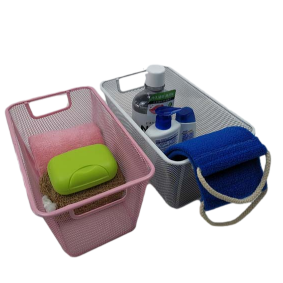 Custom wire multiple portable desktop display container metal square folding holder for office
