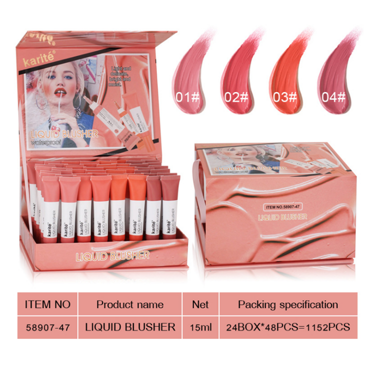 blush liquid cream pure color high pigmenth blush professional makeup