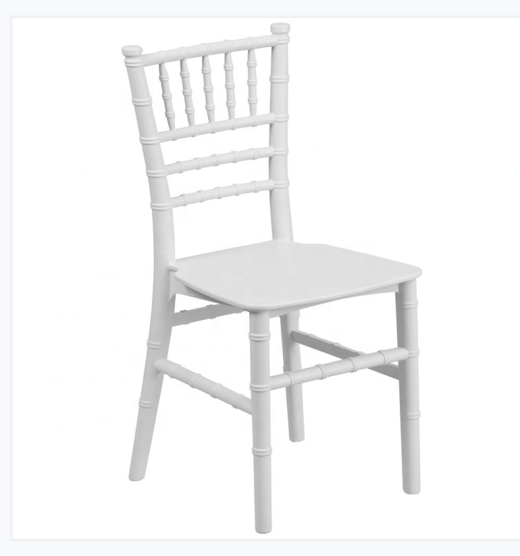 Распродажа, белая пластиковая детская Тиффани Chiavari