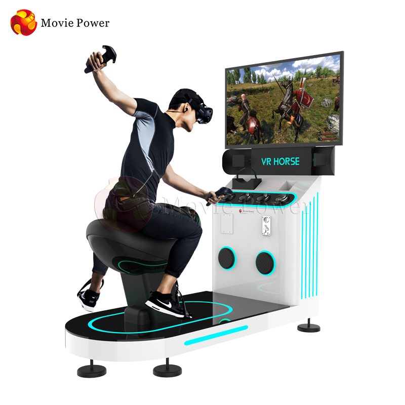 VR Horse 9D, Smulator виртуальной реальности зарабатывает деньги с динамическим сиденьем для парка развлечений или развлекательного центра.