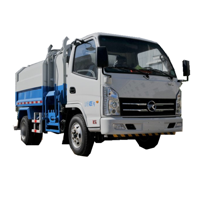 China Factory Supply Mini Gasoline Euro V KAMA 1.5 Ton Capacity Load 6 Cubic Meter Small Waste Collection Dump Garbage Truck