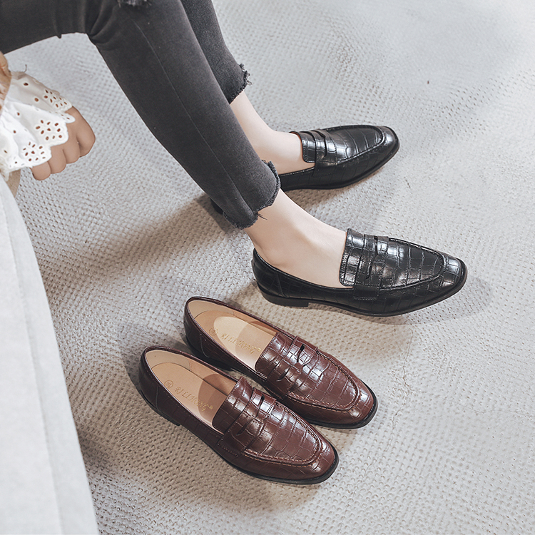 Women's leather shoes Fashionable Temperament High Quality Minimalist Ladies Women's Flat Casual Shoes