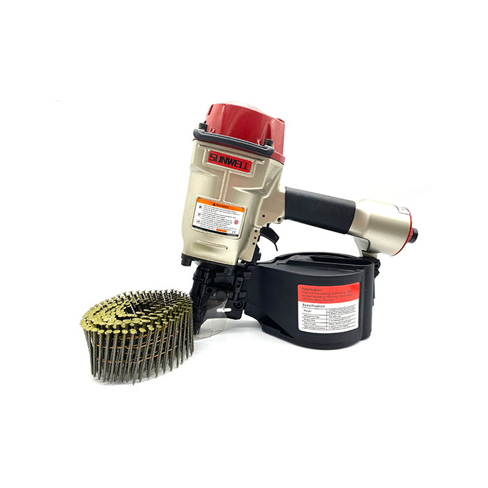 Pneumatic Powerful Pallets Coil Nail Guns CN45 CN55 CN70 CN80 CN90 CN100 CN130 With Good Price