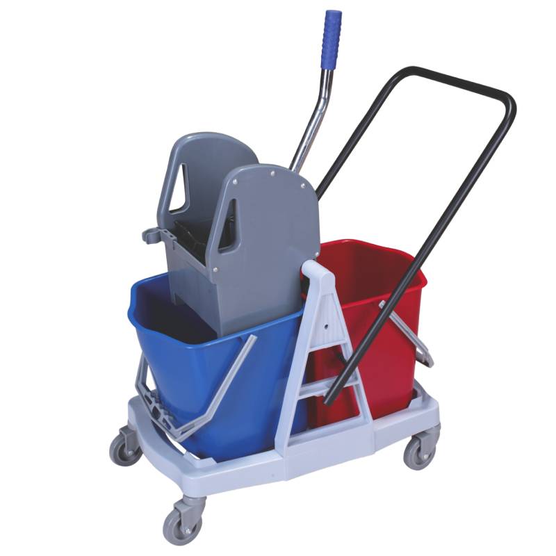 Wholesale customize logo 34L down press wringer with plastic wringer trolley high quality
