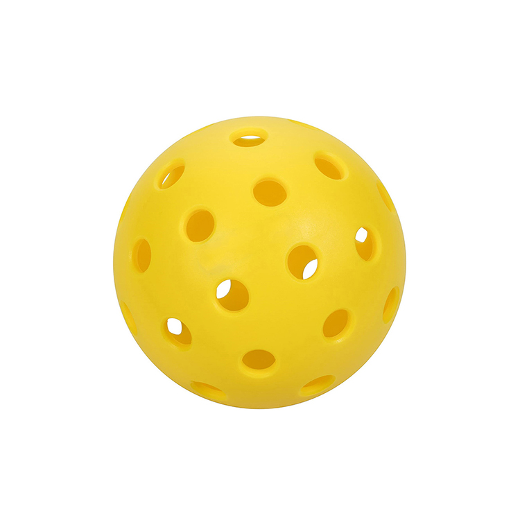 Customized logo High Quality pickleball balls Outdoor 40 Holes Pickleball Ball