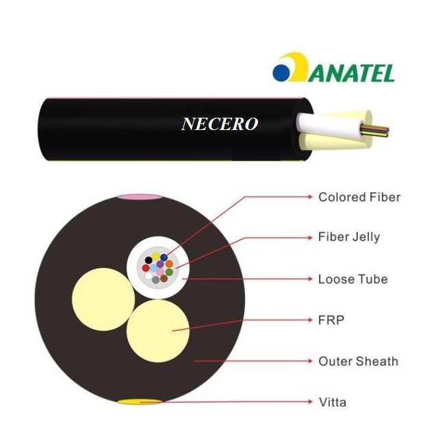 CFOA SM ASU80 fiber optic cable for sale fibra optica drop cable GYFFY