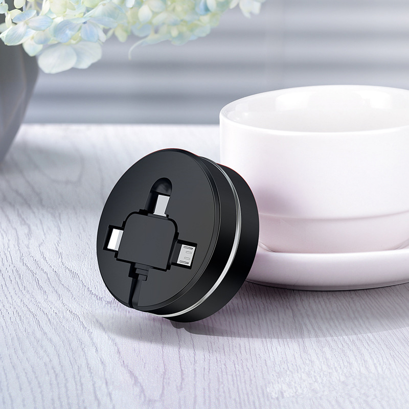 Новинка 2021, 3 в 1, USB-кабель для зарядки, многофункциональное зарядное устройство для телефона с разъемом Type-C и MicroUSB