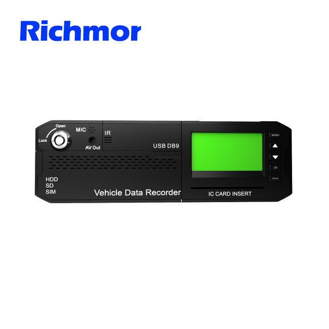 Richmor 8CH AHD 1080P 2 ТБ жесткий диск 3G/4G/GPS/WIFI автобус/грузовик/масляный бак Мобильный DVR/MDVR