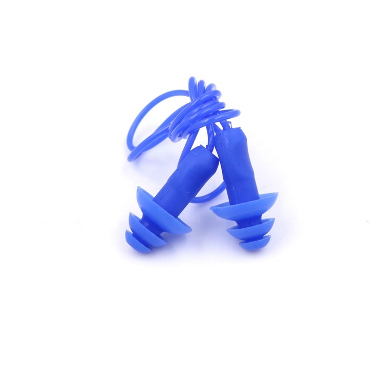 Low Price Noise Reduction Sleep Soundproof Waterproof Silicone Swimming Earplugs