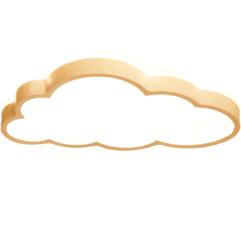 New children's bedroom Macaron colars cloud-shaped LED ceiling lamp